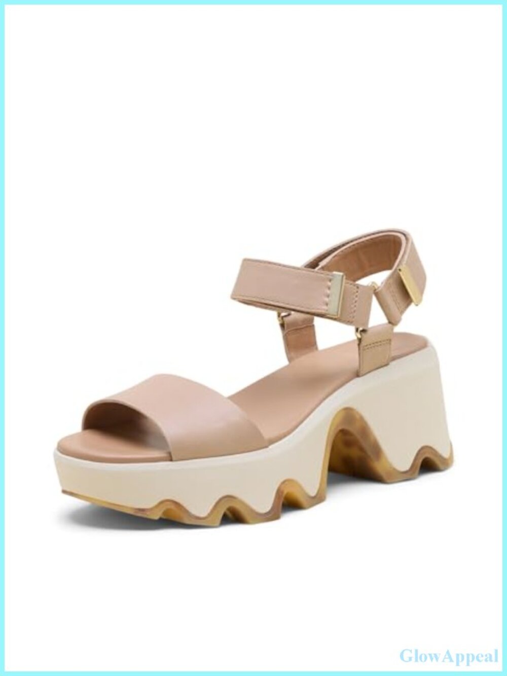 Sorel Kinetic Aura Y-Strap Sport Sandals Leather Adjustable Strap